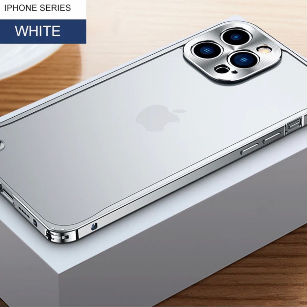 Brand new IPhone 14 pro silver alloy case.